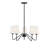 Higginson 5 - Light Chandelier in Black-788536558