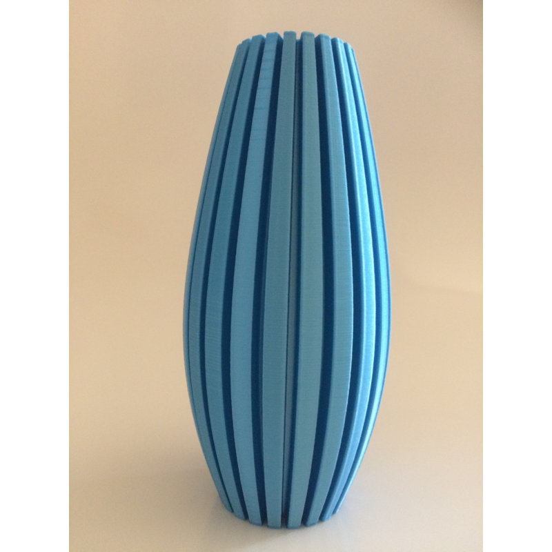 Geoffroy Handmade Table Vase, Blue