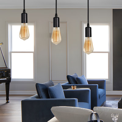 Luminaire suspendu 3 lumières Hermoth