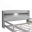 Wood Platform Bed with Built-in LED Light-118546306-118546305