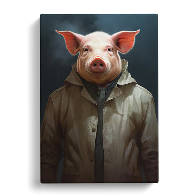 Pig Conceptual - No Frame Print