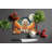 Poodle Fall Glass Cutting Board Large