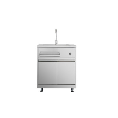 32'' Stainless Steel Grade 304 Stainless Steel Freestanding Modular Kitchen Package