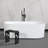 16.5'' W Solid Surface Resin Shower Bench