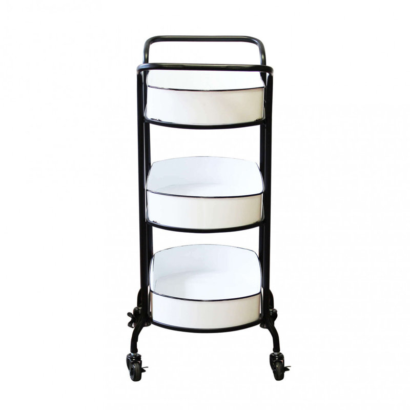 Jorgenson Metal Bar Cart
