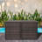 Winado 96 Gallons Gallon Wicker Deck Box in Brown
