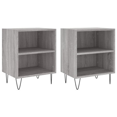 Barcenas 40cm W Iron Bedside Table
