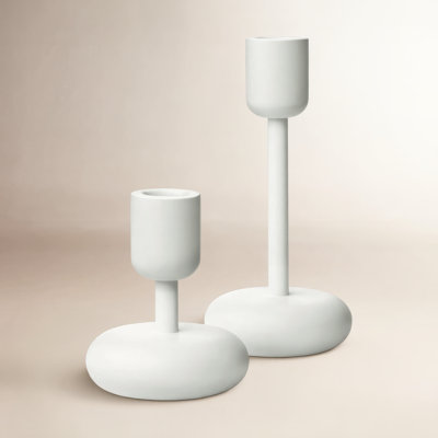 Juba 2-Piece Metal Candlestick Set