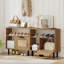 Table de bout en bois avec table de bout Boho
