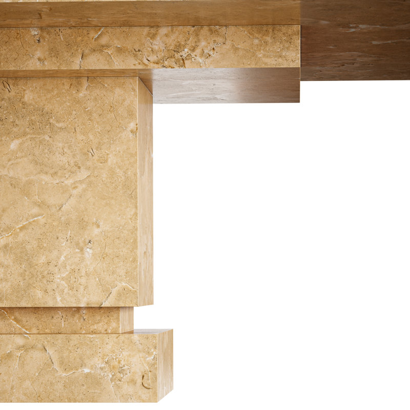 Table basse Zoey, Beige