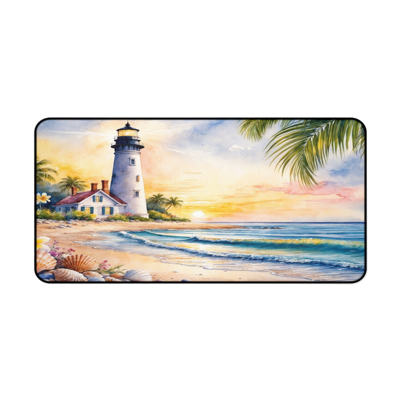 Polyester Desk Pad, 14.4x12.1
