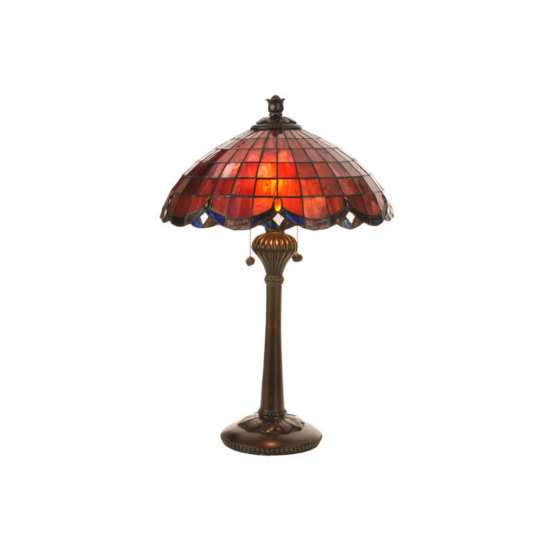 Table Lamp, Plum/raspberry
