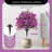 Artificial Flower Boxwood Topiary Ball with Spikes-114728867