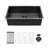 33X19x10"Undermount Single Bowl Stainless Steel Kitchen Sink-116492932
