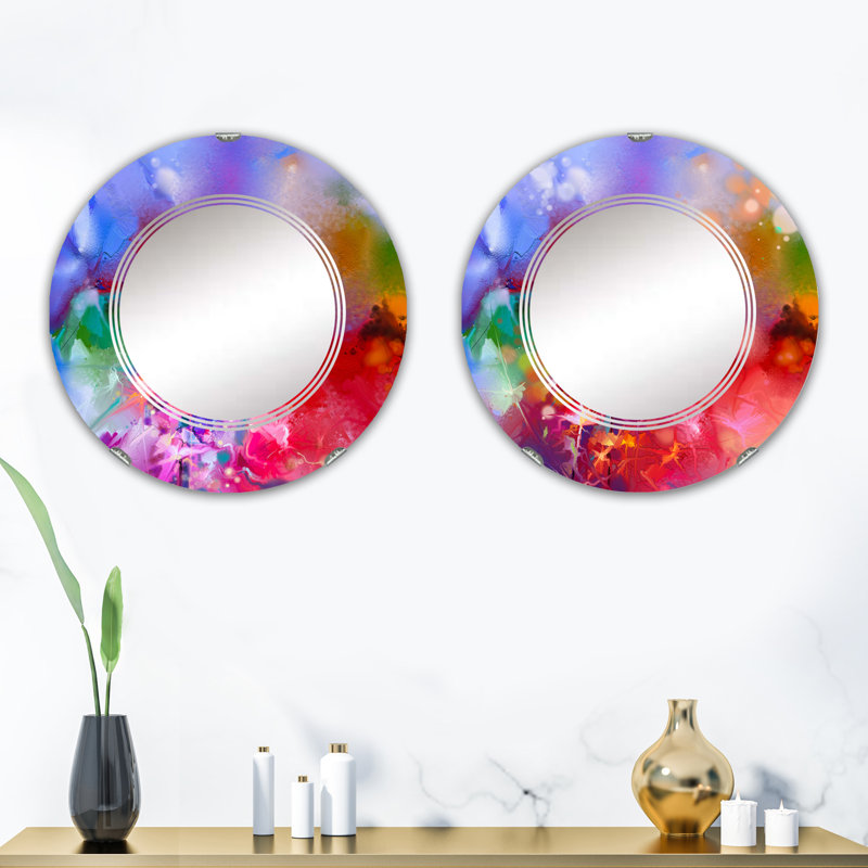 Ensemble de 2 miroirs sans cadre