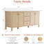 Meuble-lavabo double 72 po Kingsley