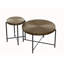 Ensemble de table basse et de table de bout 2 pièces Radial-185249401
