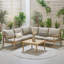 Gardner 5 Seater Corner Sofa Set