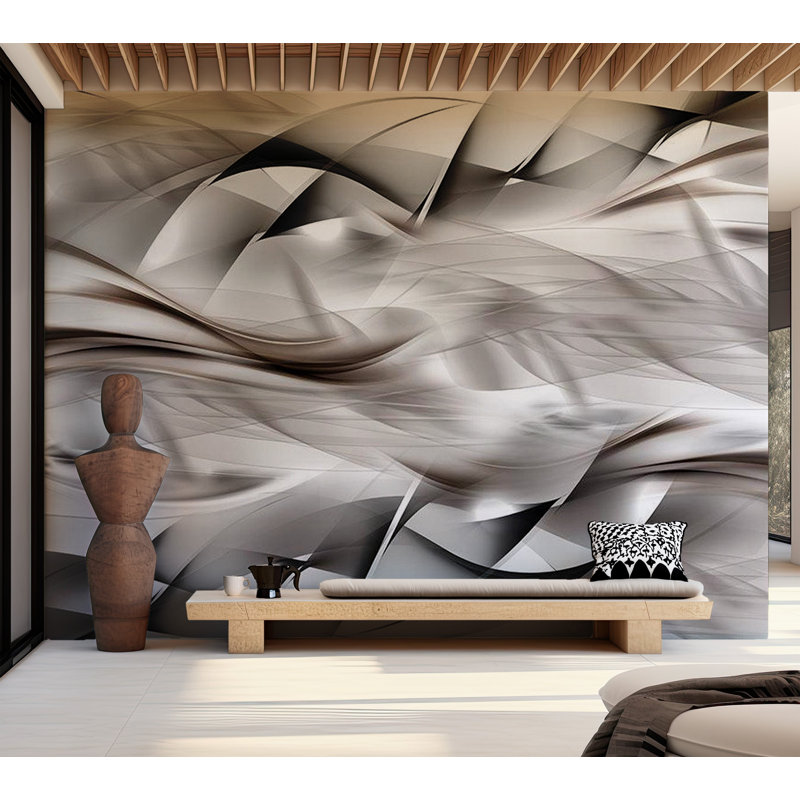 Arath Abstract Wall Mural, 110" L x 157" W