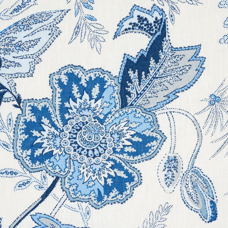 Sandoway Vine Fabric, Delft