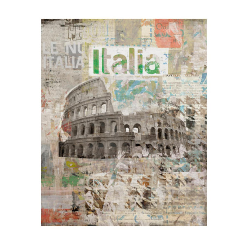 Fabriqué en Italie par Chelsea Art Studio - Impression, H 38 po x l 30 po x P 1,5 po, Extérieur