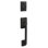 Century Handleset with Single Cylinder Deadbolt and Latitude Door Lever and Rosette