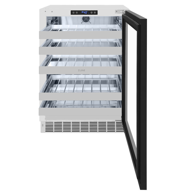23.88 44 Bottle Wine Refrigerator, Champagne Bronze