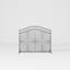 41.3" Wide Metal Fireplace Screen – Decorative Iron Frame