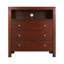 Ensemble de chambre configurable avec lit plateforme tapissier 