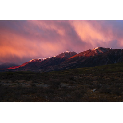 Tranquil Mount Sunday by SolStock - Wrapped Canvas Print