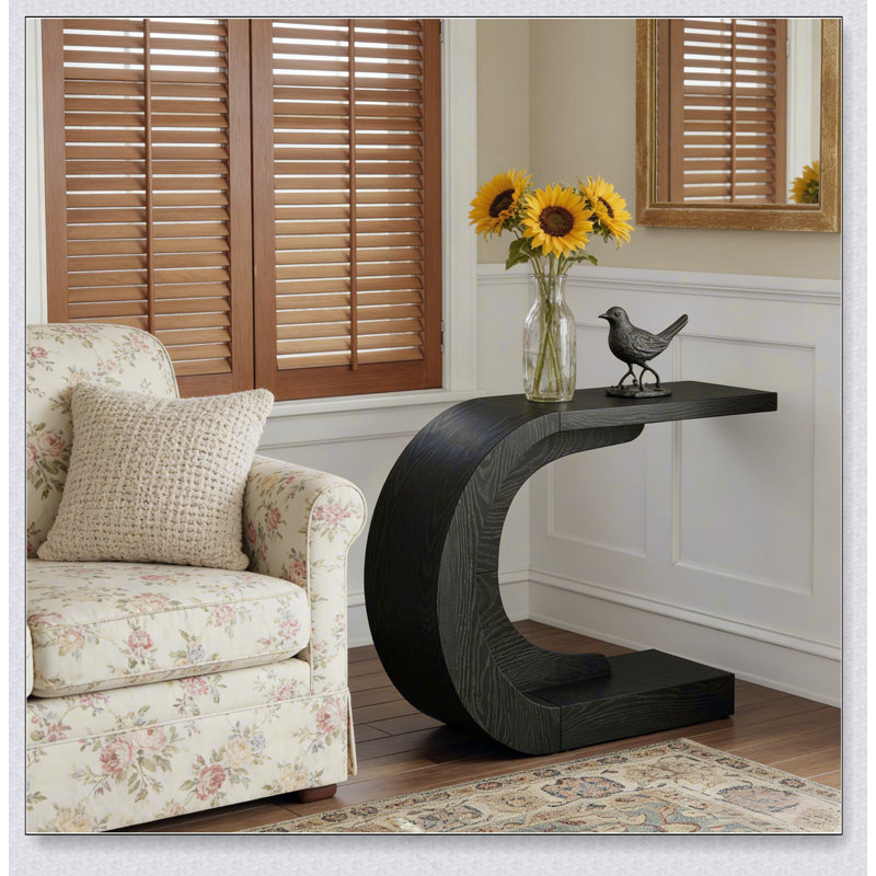 Stylish Hallway Table,Console Table,C-Shaped Accent Table