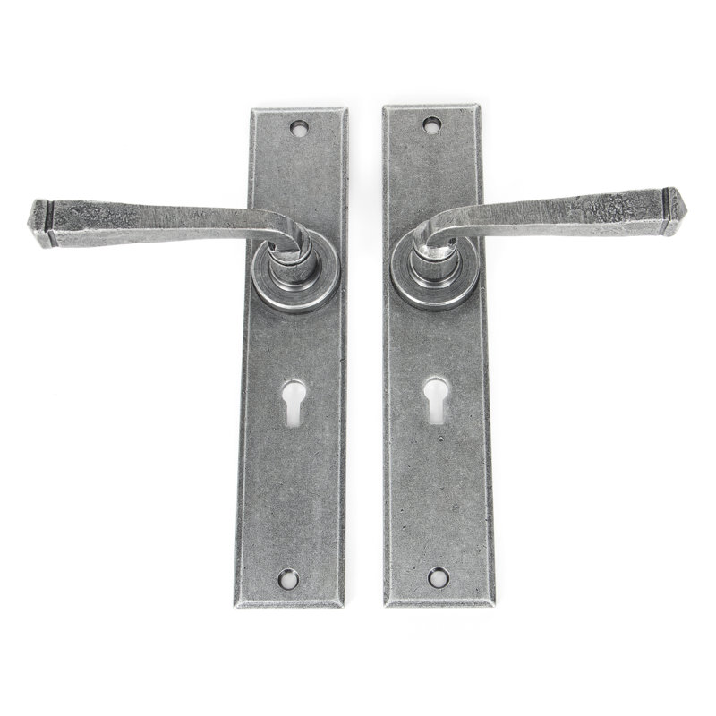 Avon Door Handle, Pewter Patina