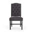 Chaise d'appoint capitonnée en tissu-1806466519