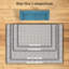 Tapis moderne à carreaux antidérapant lavable-117509988