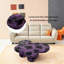 Table basse en forme de papillon avec texture faux travertin-1482264107