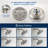 Complete Shower System with Rough in-Valve-70483648