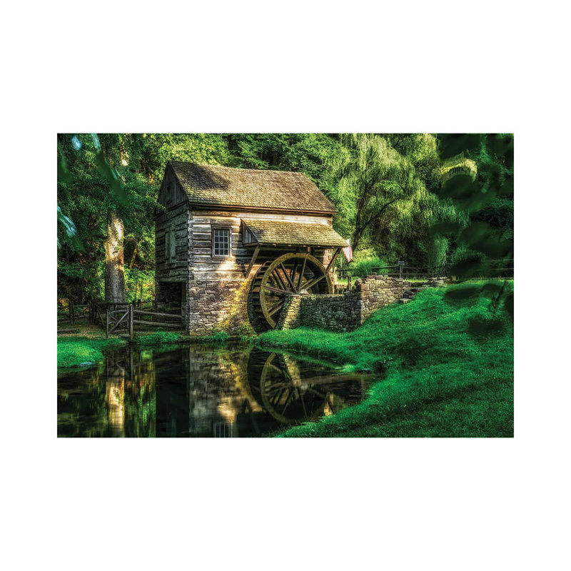 Grist Mill by David Gardiner - Print on Canvas, Wrapped Canvas, 66.04 cm H x 45.72 cm W x 3.175 cm D