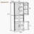 Storage Cabinet with Multi-Functional Storage Space for Kitchen/Bathroom/Dining Room/Living Room , 2 Drawers with Slide Rails, Adjustable Shelf-465148712