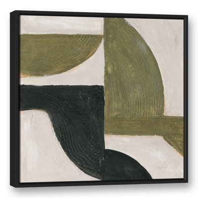 «Abstract Moody Shapes», reproduction de peinture acrylique