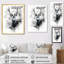 «Ayanti Asian Art Antelope Sumi II», reproduction sur toile-869753571-869753577