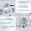 8" Widespread Laundry Faucet