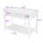 Full XL Over Full XL Metal Bunk Bed With Guardrails And Ladder-146231324-146231323