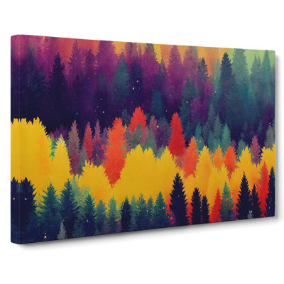 Forest Vol.3 Abstract - Wrapped Canvas