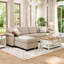 5 - Piece Upholstered Sectional Sofa With With Under Seat Storage-100519780