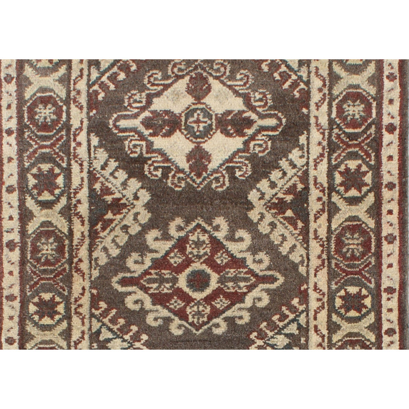 Aicen Geometric Hand Woven Area Rug, Rectangle 60 x 175cm