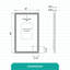 Miroir de salle de bain Washingtonville-1350383811