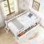 Lit plateforme simple avec garde-corps et 2 tiroirs-115966919