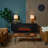 Morris 72" Mid-Century TV Stand with Electric Fireplace by Real Flame-115583762-122265995