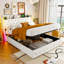 Upholstered Velvet Lift Up Storage Bed-791251453