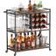 33.858cm H x 13.071cm W Utility Cart